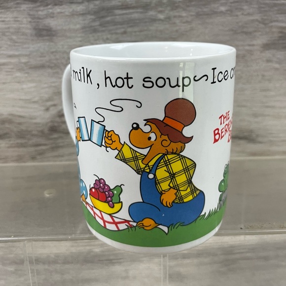 Bernstein Bears Vintage 1987 Princess House Coffee Mug Collectible - Picture 3 of 8